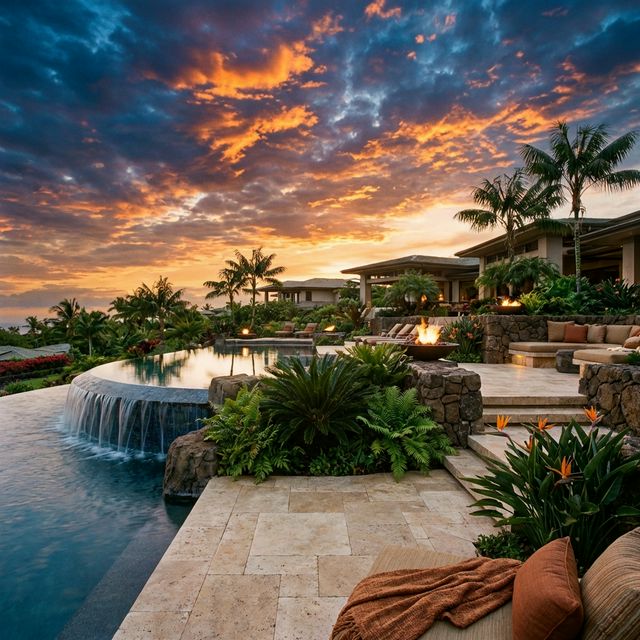 Resort landscaping project